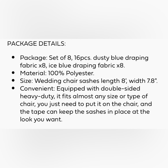 Ling’s Moments Accents Lings Moments Chair Decor In Dusty Blue